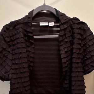 Chicos Bolero crop jacket size 2